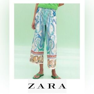 Spring/summer 🆕French Riviera ZARA mediterranean vibes pant Xs